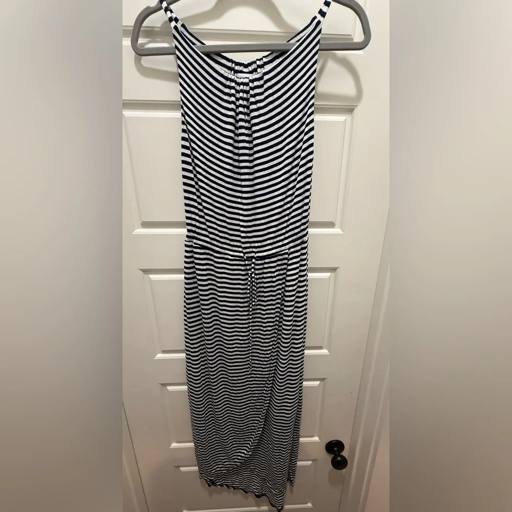 CAbi. Nautical Striped Maxi Dress. Size Small. - Picture 2 of 5